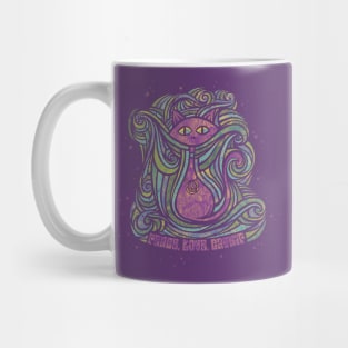 Peace, Love and Catnip Mug